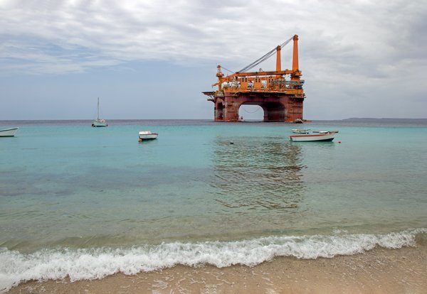 Offshore oil rig